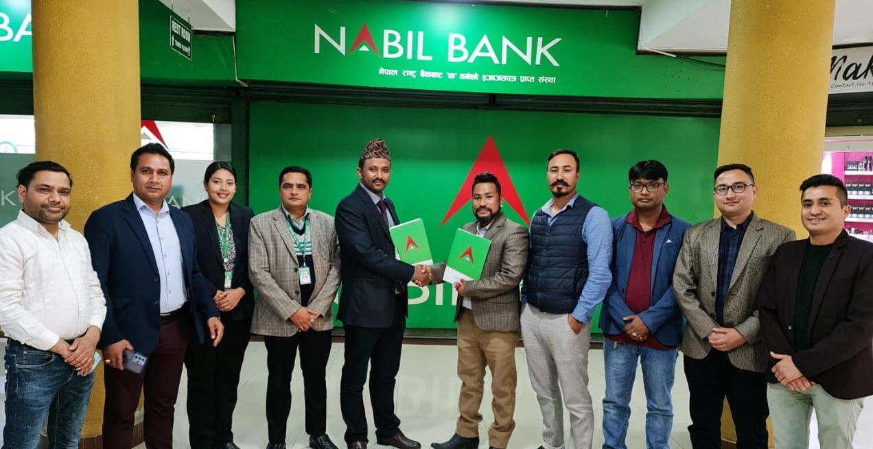 Agreement Between Nabil Bank and Nepal Mobile Distributors Association for financing loan facility